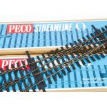 Peco and Other Finescale O Gauge Nickel-Silver Pointwork Point Kits and Other Components, boxed Peco