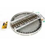 Garden Railway O Gauge Track Turntable Traverser Unit and Other Items, assorted track lengths mostly