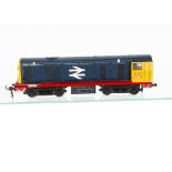 ETS 0 Gauge BR blue and yellow Class 20 Diesel Locomotive, No 20 227 Railfreight livery, VG