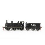 A K-Lines 0 Gauge 3-rail electric 0-6-0 Locomotive and Tender (ex-Geoffrey Keen), built in the