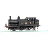 A Modified Leeds (LMC) 0 Gauge 2-rail electric LMS 0-6-2 Tank Locomotive, with original LMC motor