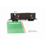 Two British Model Supply (Accucraft) G Scale (Gauge 1) Lynton & Barnstaple Bogie Goods Brake Vans,