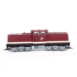 A Piko G Scale German Co-Co Diesel Locomotive, ref 37540, an epoch V narrow-gauge locomotive in