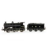 A Re-finished Leeds (Stedman) 0 Gauge 3-rail 'Pickersgill Goods' 0-6-0 Locomotive and Tender, in LMS