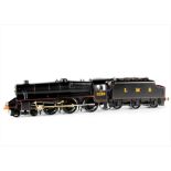 0 Gauge Finescale kit/scratch built LMS Black Five 4-6-0 Locomotive and Tender, finished in LMS