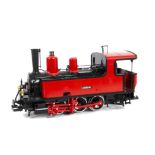 An LGB G Scale Corpet Louvet 0-6-0T Locomotive, ref 23781, finished in red/black as 'Cambrai',