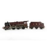 A Modified/Refinished Bassett-Lowke 0 Gauge 3-rail LMS 'Jubilee' Class 4-6-0 Locomotive and