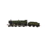 An 0 Gauge 3-rail electric GWR 'Saint' Class 4-6-0 Locomotive and Tender, possibly from kit or