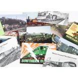 Large collection of Railway-Related Postcards and Photographs, including modern sets, West Country