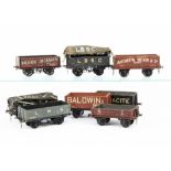 An Assortment of Private Owner and Other O Gauge Open Wagons, PO's including Jackman, Hall & Co,
