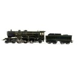 A Marescot 0 Gauge 3-rail electric Etat Railway (France) Pacific Locomotive and Reproduction Tender,