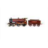 A Modified/Repainted Bassett-Lowke 0 Gauge 3-rail electric LMS 'Duke of York' 4-4-0 Locomotive and