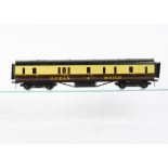 An Exley 0 Gauge Type K6 GWR 'Ocean Mails' Baggage/Full Brake Coach, in GWR chocolate and cream with