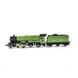 ACE Trains E7/2 0 Gauge (revised version) Castle Class BR apple green 7011 'Banbury Castle'