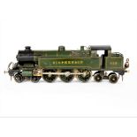 A Modified Märklin 0 Gauge 'Stephenson' 4-6-4 Tank Locomotive, in Southern Railway green as no