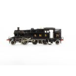 A (Believed-to-be) Bond's 0 Gauge 3-rail LMS Stanier 2-6-2 Tank Locomotive, a heavily-built model,