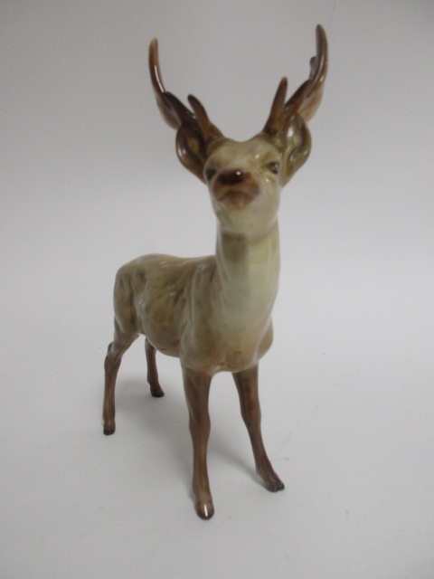 A Beswick stag / deer, height 20cm - Image 2 of 3