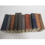 Eleven books relating to military subjects including 'The Eighth Division in war 1914-1918, 'History