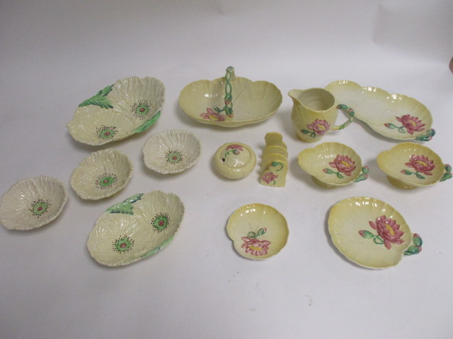 A small quantity of Carlton Ware predominantly in the yellow colourway with floral decoration, to - Image 2 of 4