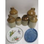 A group of stoneware and toby jugs, to include Royal Doulton, Burleigh and Sylvac examples and a