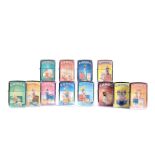 Calendar Girls Zippo Lighters, a set of 12 Camel Zippo lighters, representing months of the year,