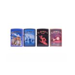 The South America Pack Design part Camel Zippo Lighter Series, 4 of 5, comprising Camel Fire,