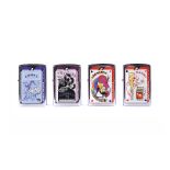 The Zippo Lighter Las Vegas Playing Card series, Dice, Nitelife, Roulette and Slots, all on