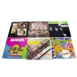 Beatles LPs, twelve Beatles albums from various countries including With The Beatles (German),