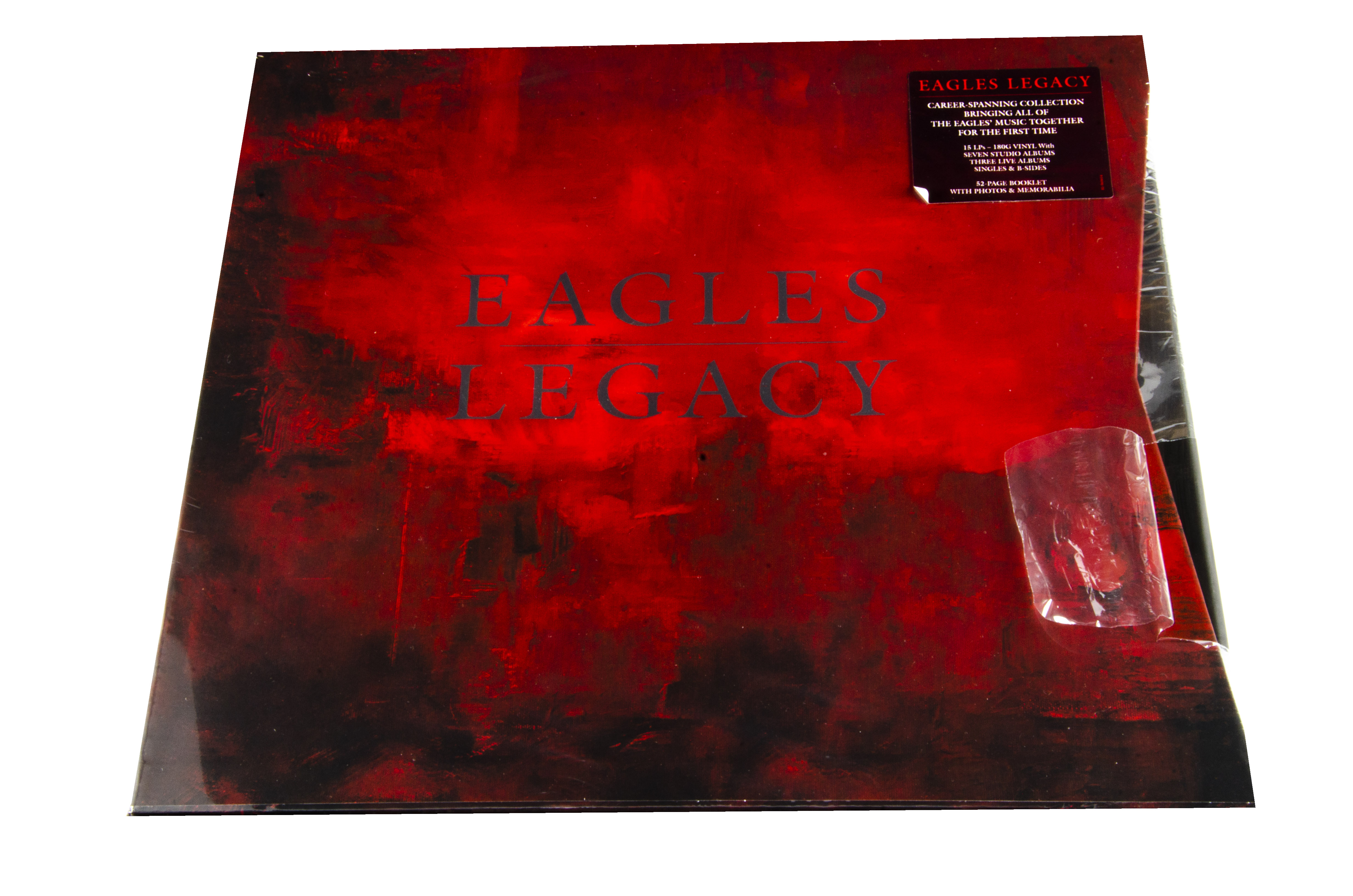 Eagles Box Set, Legacy - fifteen LP box set released 2018 on Warner (R1 563614) - with Book -