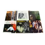 Jazz LPs, eighteen albums of mainly Jazz with artists including John Coltrane, Cecil Taylor,