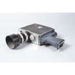 A Paillard Bolex K2 Zoom Reflex Automatic 8mm Cine Camera, serial no B23710, circa 1964, body F,