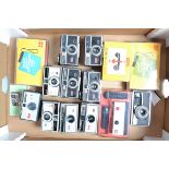 A Tray of Kodak Instamatic Cameras, Instamatic 50, 100, 104, 200, 204, 300, 304, 400, 404, 500,