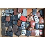 A Tray of Light Meters, manufacturers including Argus, Solephot, Kalimar, Hanimex, many other
