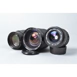 Nikon Mount Lenses, an Exakta 35-70mm f/3.5-4.8 MC Macro AIS, Vivitar 28-200mm f/3.5-5.3 MC Macro