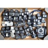 A Tray of Minolta SLR Camera bodies, including, Dynax 2 xi, 300 si, 404 si (2), 700 si, 800 si,