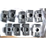 A Tray of Ihagee Camera Bodies, including Edixa Flex models (6), Edixa Prismat cds, Exakta RTL1000