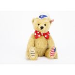 A Steiff limited edition The First American Teddy, 7183 for the year 2003, in original box with