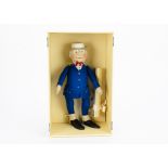 A Steiff Replica limited edition Granpa Foxy doll, 137 of 1200, in original box with certificate,