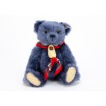 A Steiff limited edition Holland Bear 1999, blue, 1155 of 1847, in original box with certificate