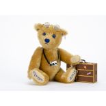 A Steiff limited edition Travelling Bear, exclusive for Germany, Belgium, France and the