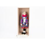 A Steiff Replica limited edition Coloro Clown, 794 of 3000, in original window box with certificate,