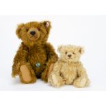Two Steiff limited edition teddy bears: Irish Teddy Bear, 498 of 2000, 2002; and Alexandra