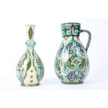 Attributed to Hannah Jones for Della Robbia Pottery (Birkenhead 1894-1906), a jug with foliate