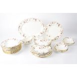A extensive Minton dinner service in the 'Ancestral' pattern, to include dinner plates (32+),