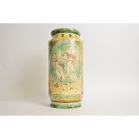 Attributed to Aphra Peirce Della Robbia Pottery (Birkenhead 1894-1906), a cylindrical jar of