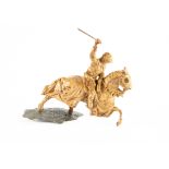 Roy Selwyn-Smith original wax master for Selwyn Miniatures mounted knight with mace, subsequently