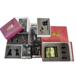 A selection of boxed New Metal figures, Britains 41106 US Leaders Scene, 17583 Lieutenant 2nd