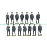 Britains Royal Air Force from 1st version of set 240, consisting of officers (3) and ORs (11),