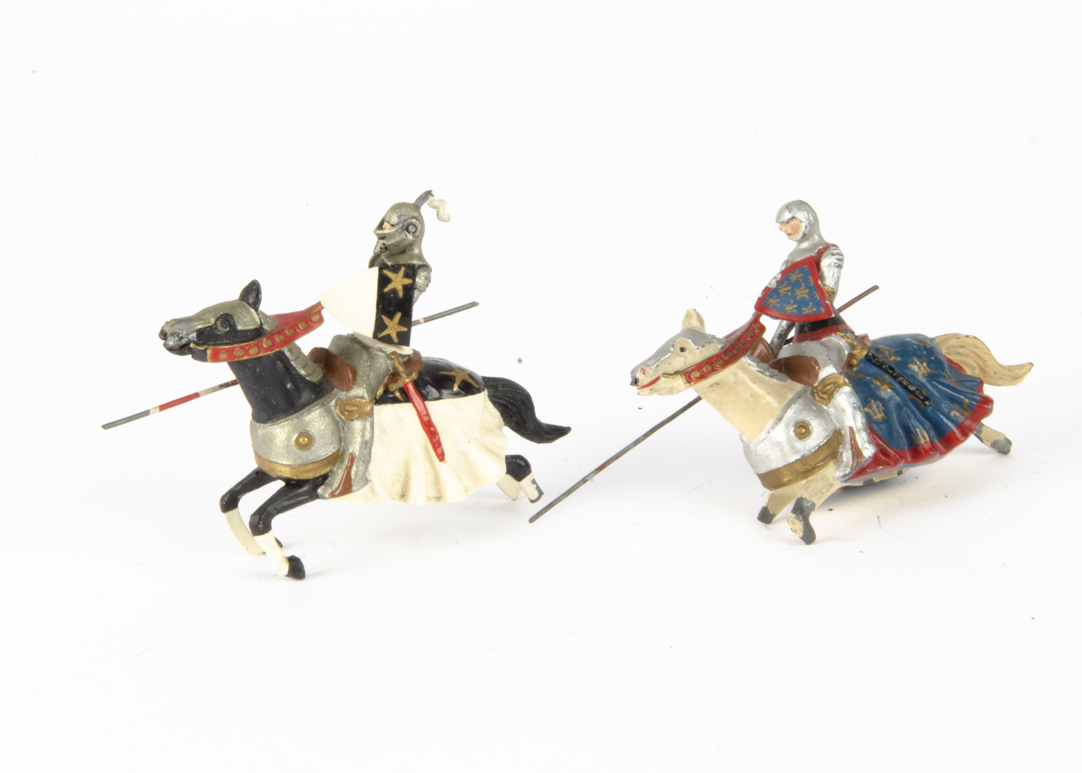 Richard Courtenay M2 mounted knights (2), the Duke of Bourbon and one other, both F (2), - Image 2 of 2