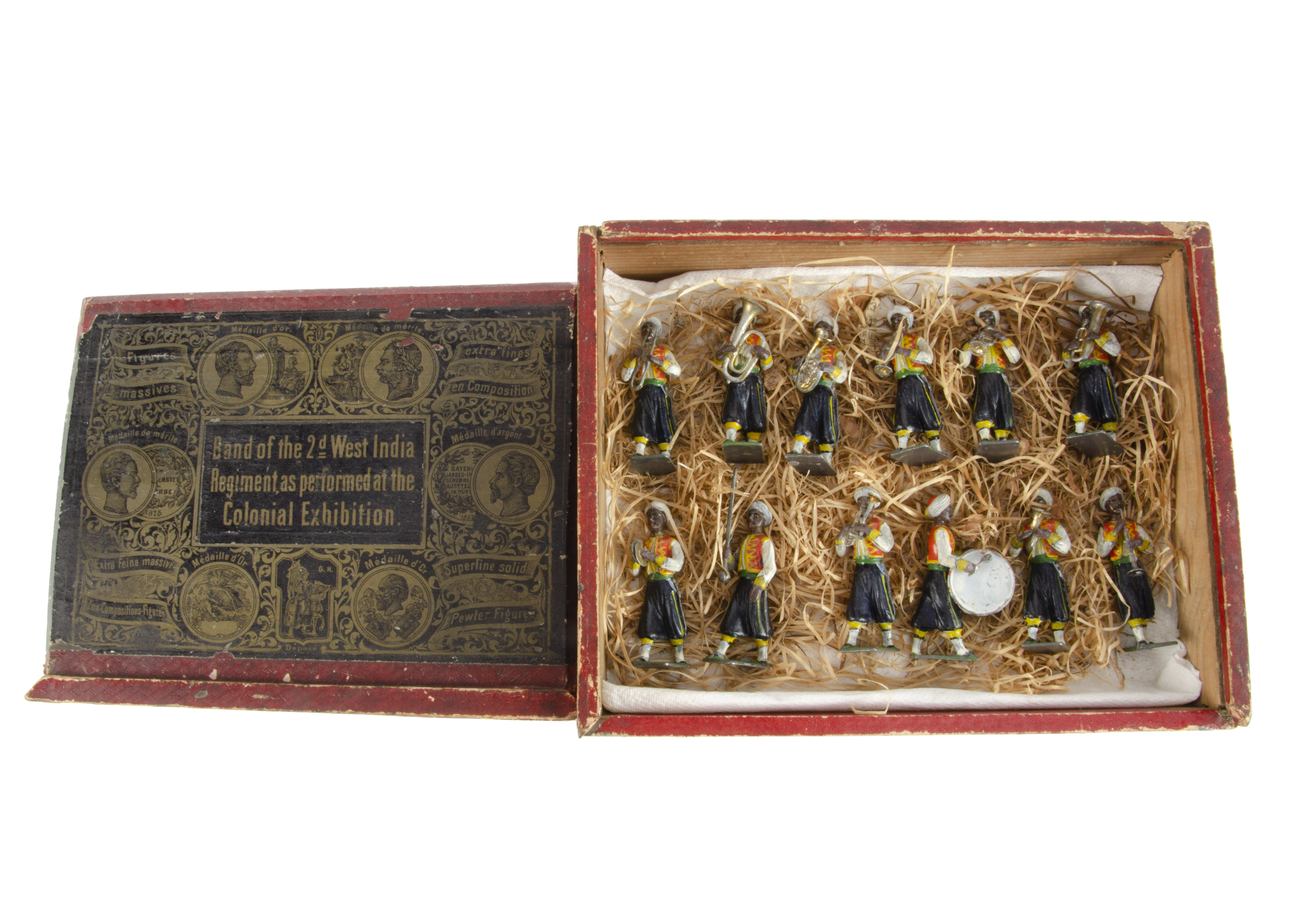 Noris boxed 60mm set of the 'Band of the 2nd West India Regiment as performed at the Colonial